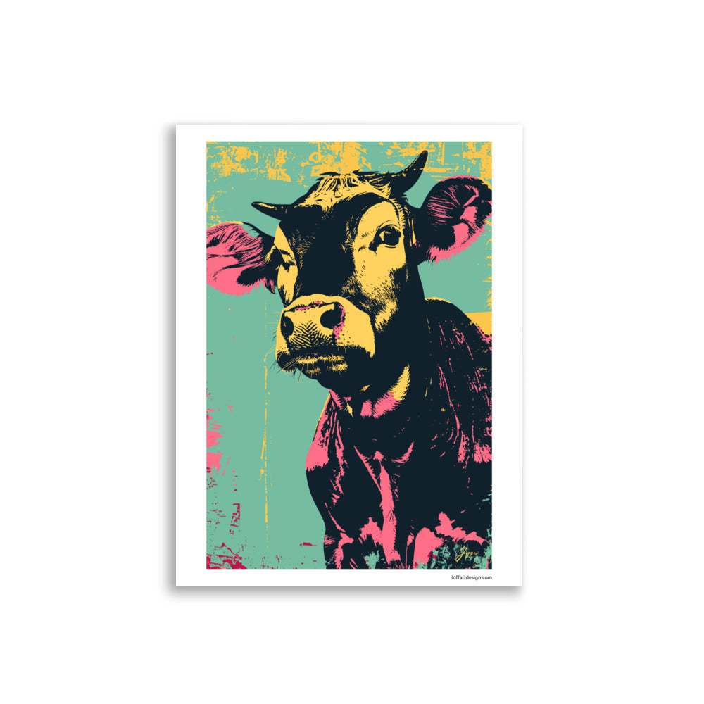 Milly - Farmyard Pop Portraits - Poster