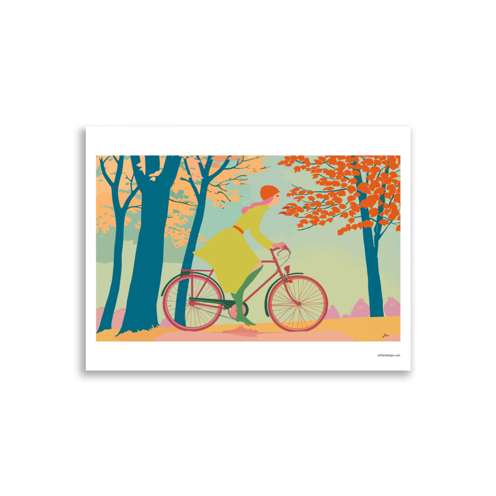 Autumn Ride Poster