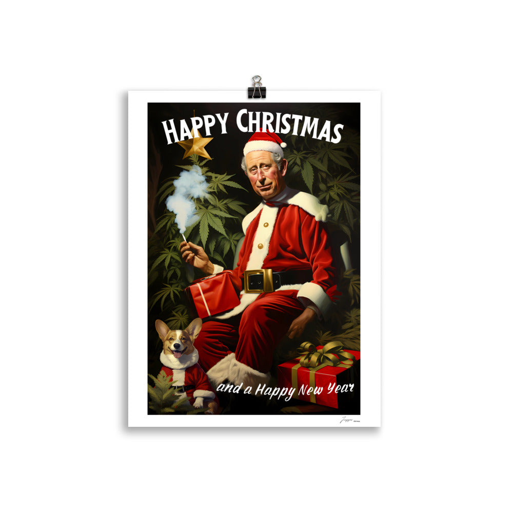 Happy Christmas - King Charles III - Poster