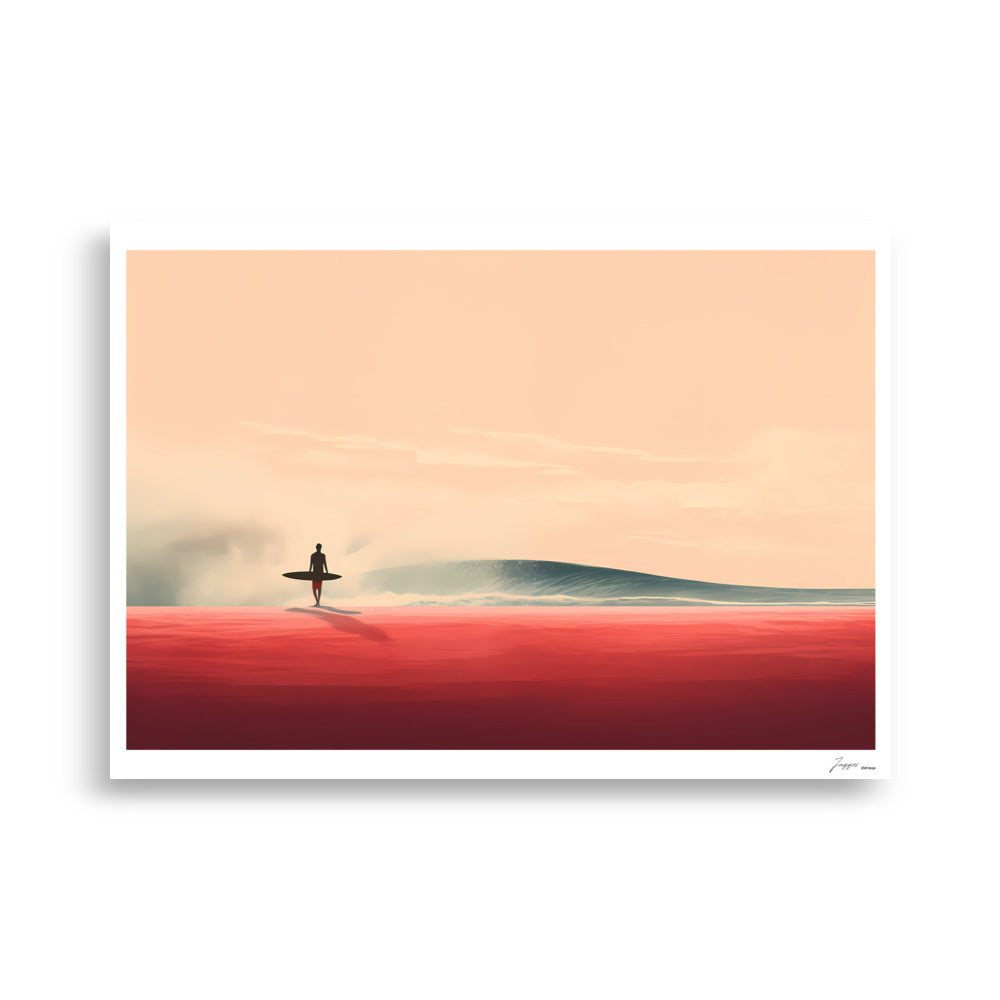 Sea Call  - Poster - Beach Poster -  Surf Art Print