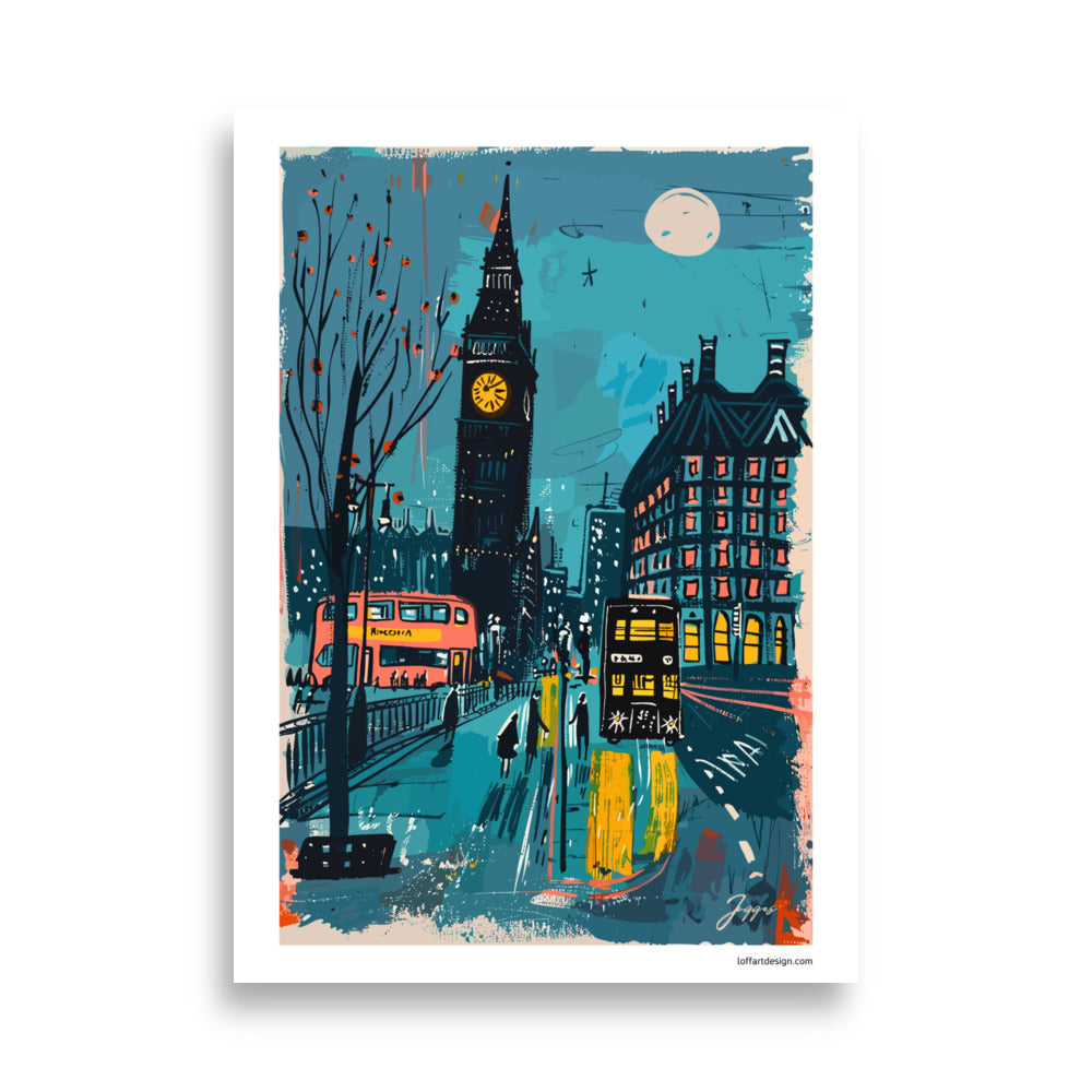 City Views London - Poster - Original Wall Art