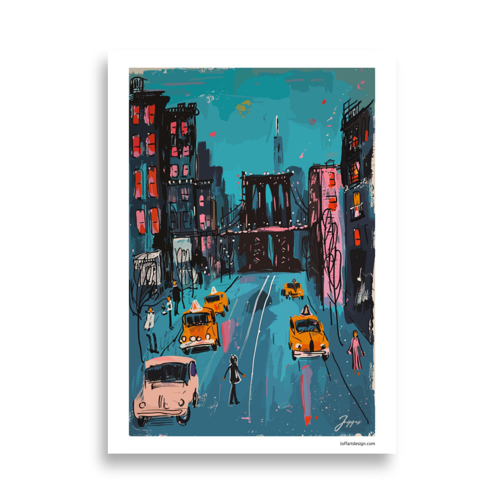 City Views NY - Poster - Original Wall Art