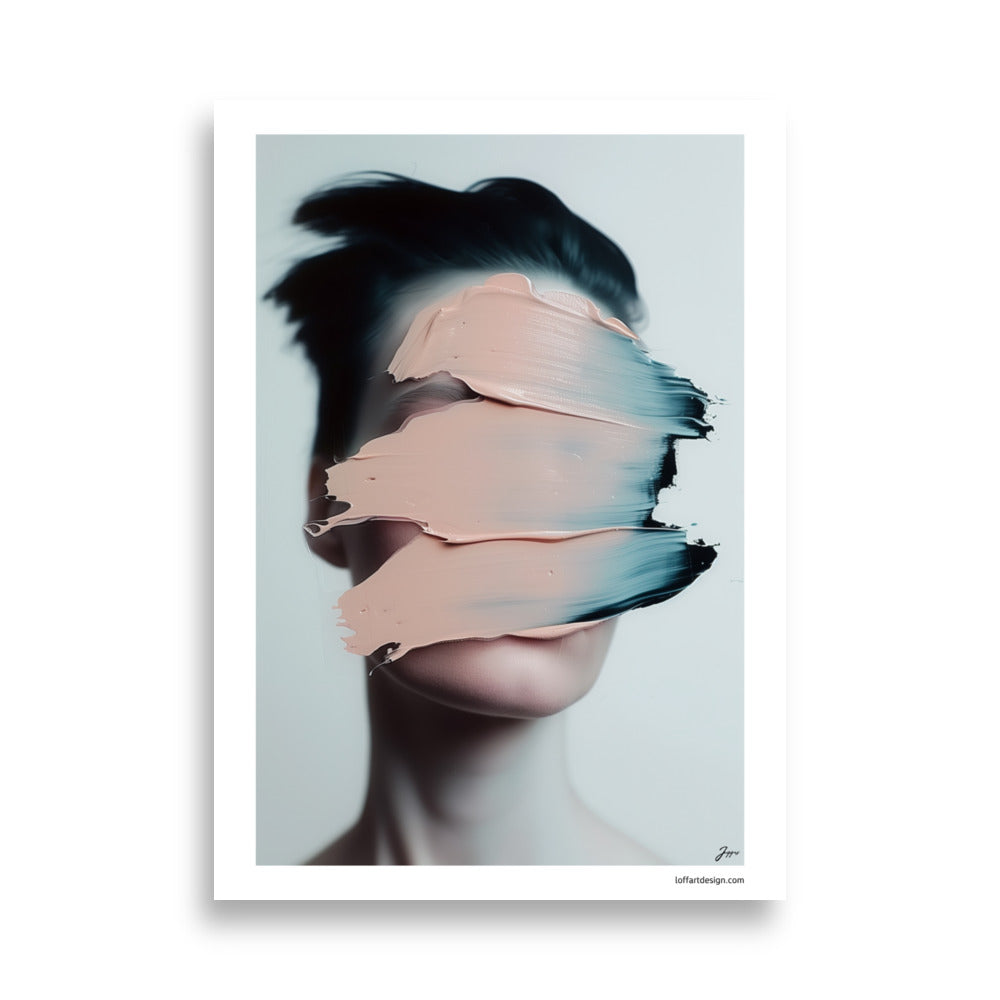 Nonchalance - Poster -  AI Art