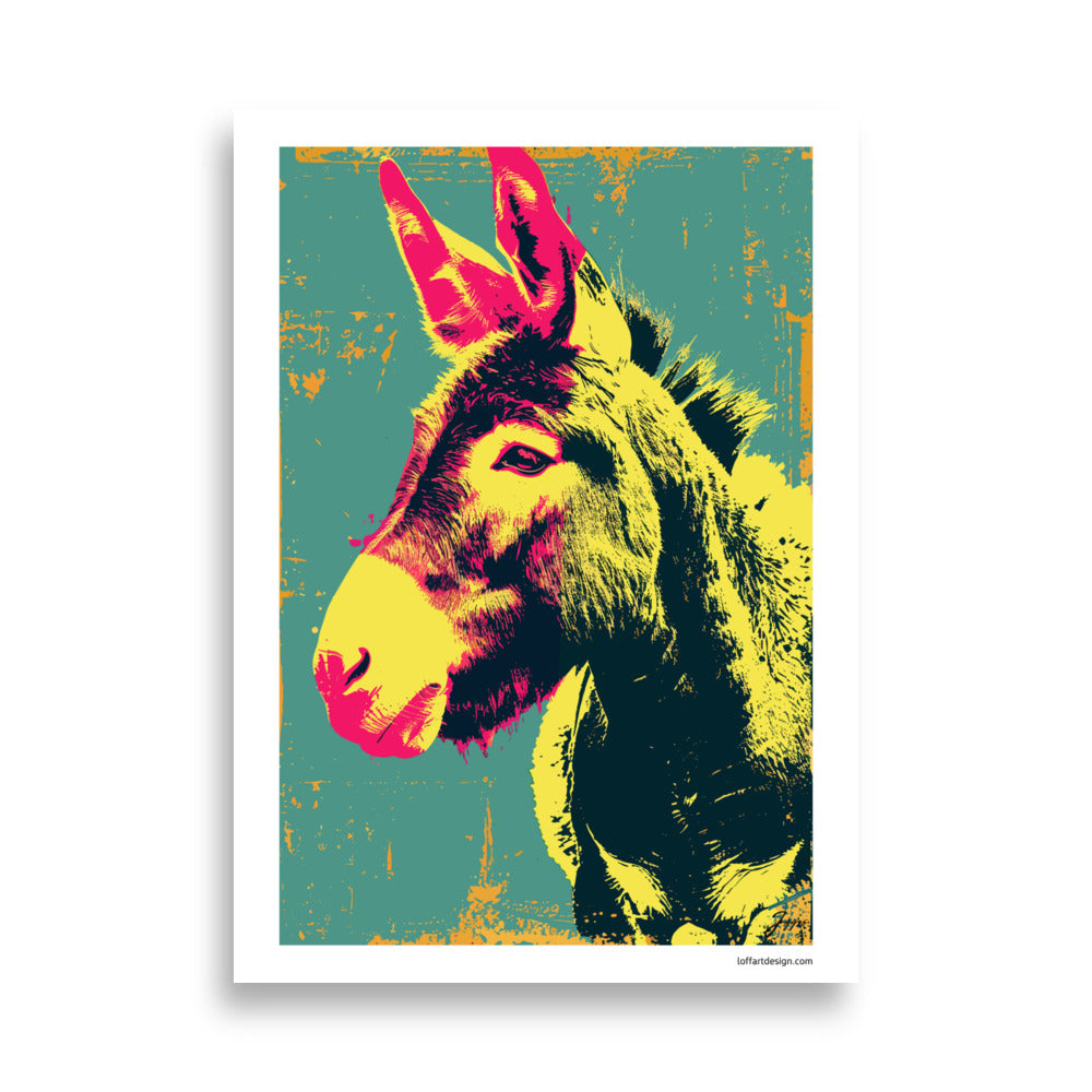 Pop art,Farmhouse , farm animals, animal portrait