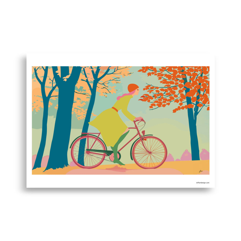 Autumn Ride Poster