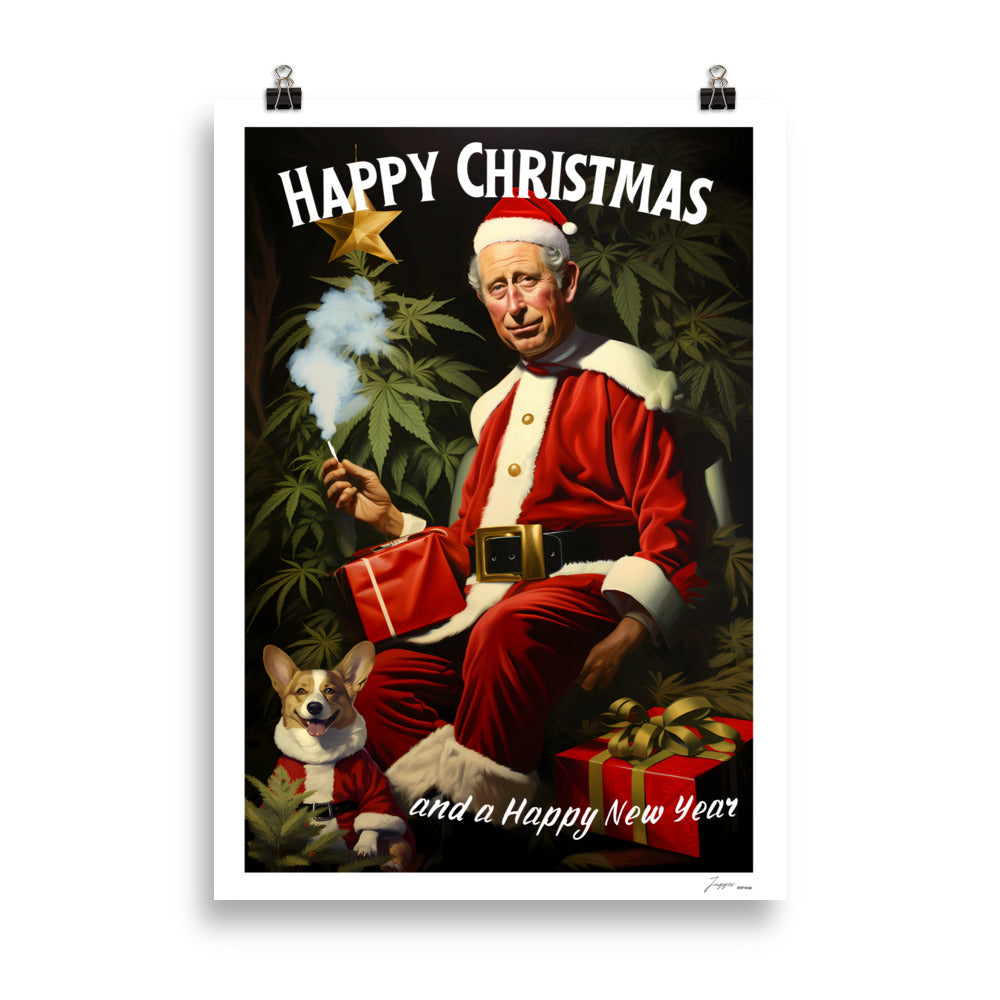 Happy Christmas - King Charles III - Poster