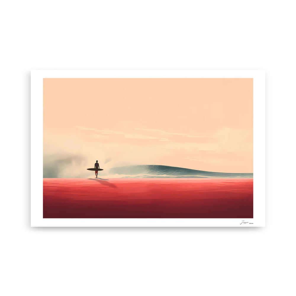 Sea Call  - Poster - Beach Poster -  Surf Art Print