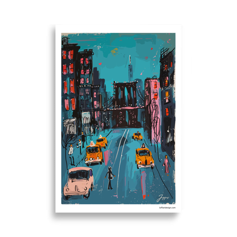 City Views NY - Poster - Original Wall Art