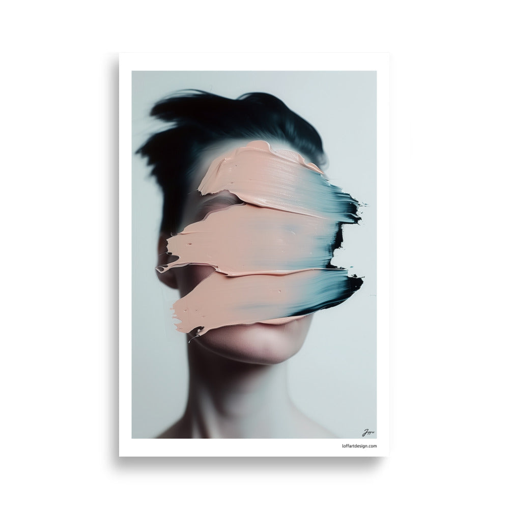 Nonchalance - Poster -  AI Art