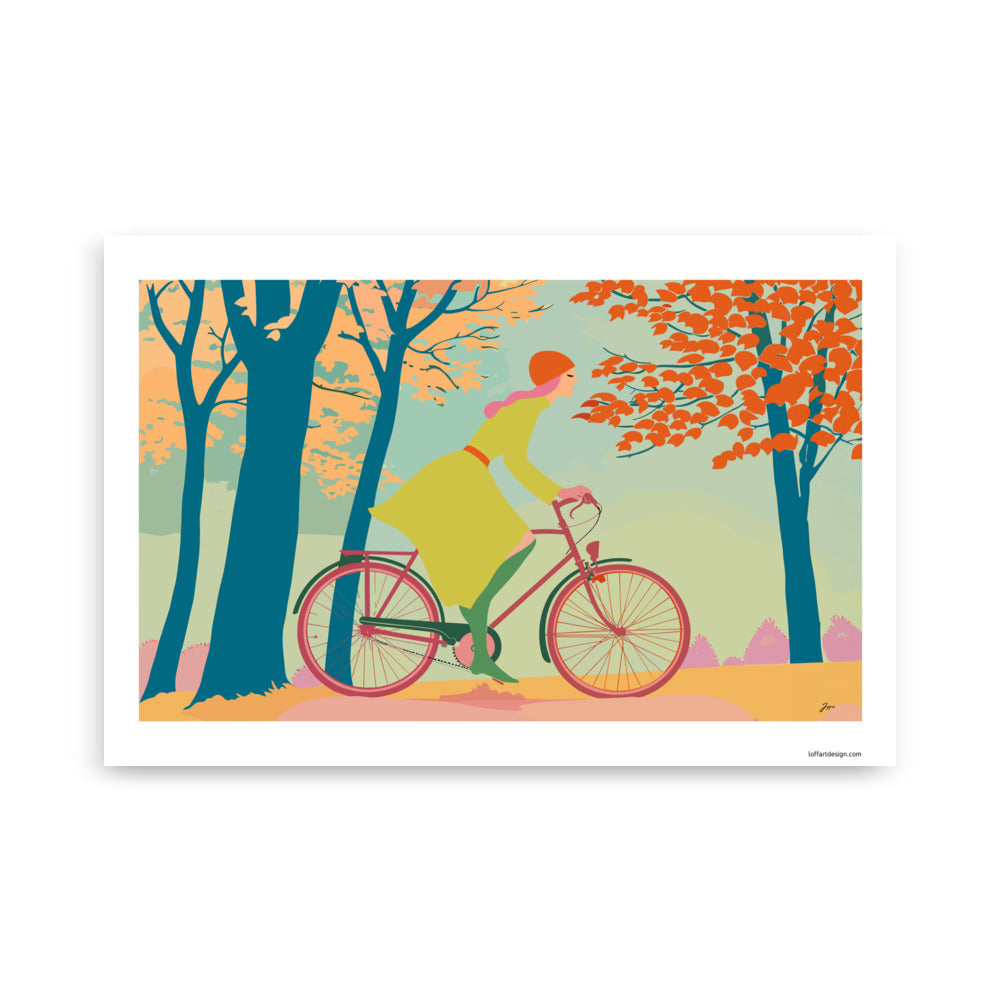 Autumn Ride Poster