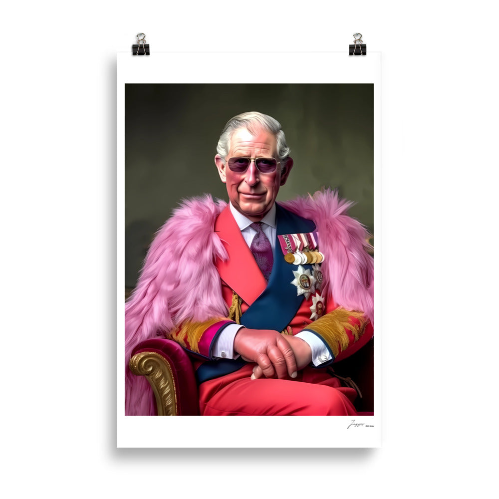 King Charles III's Glamorous  - Poster