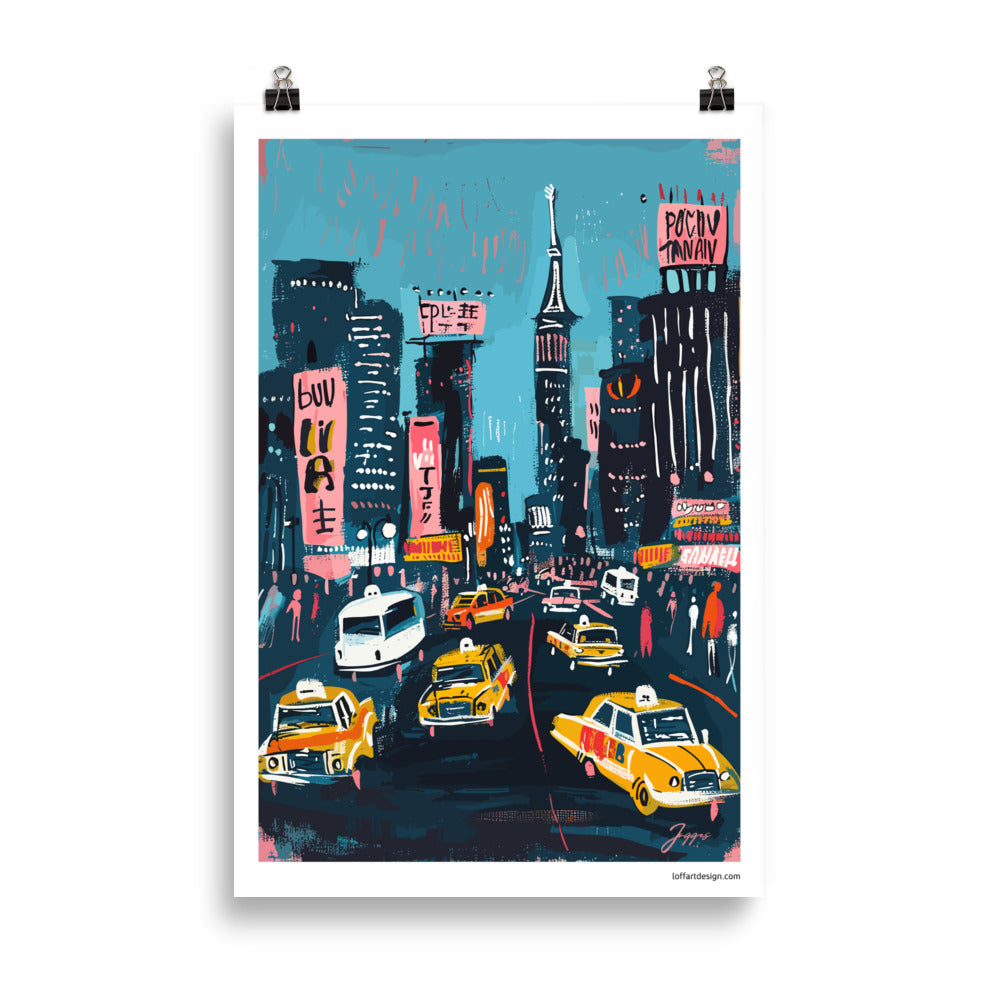 City Views Tokyo - Poster - Original Wall Art