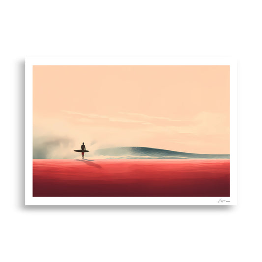 sea Call  - Poster - Beach Poster, Surf Art Print