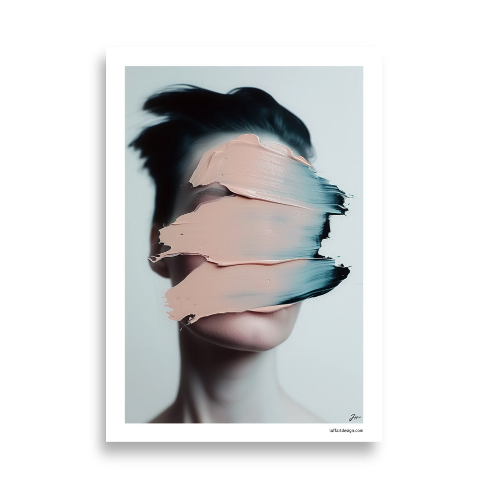 Nonchalance - Poster -  AI Art