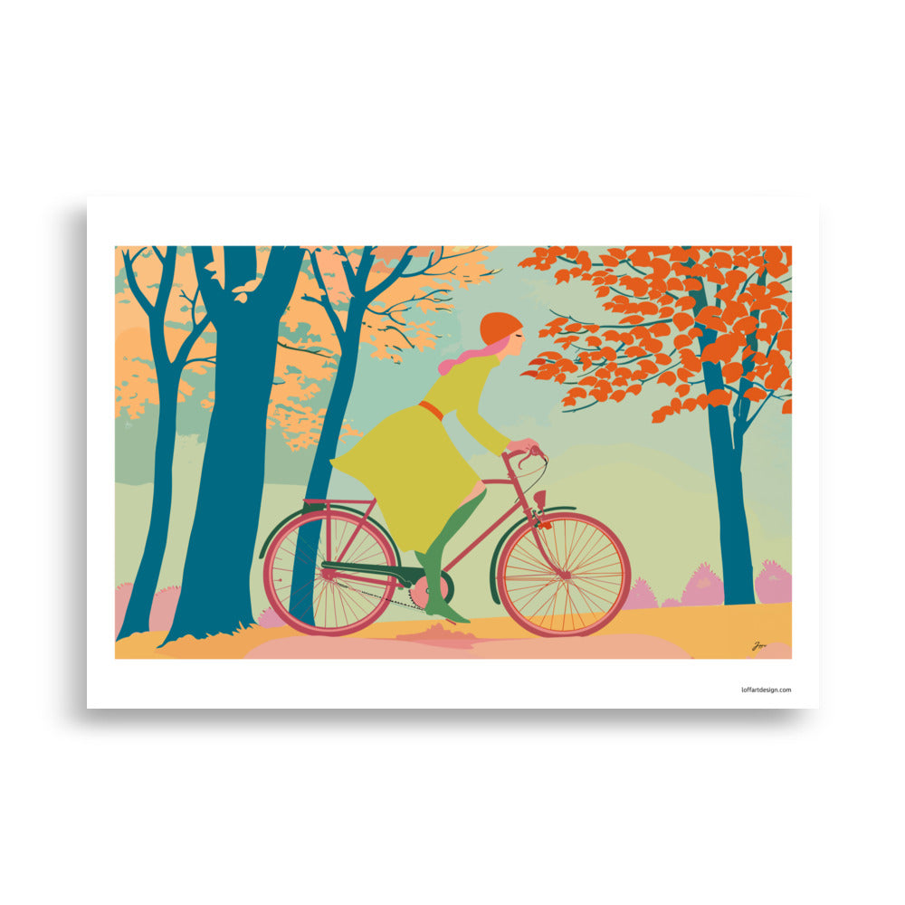 Autumn Ride Poster