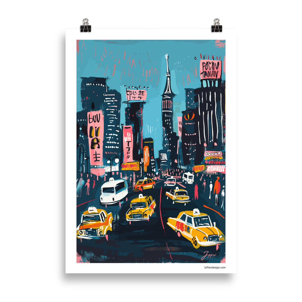 City Views Tokyo - Poster - Original Wall Art