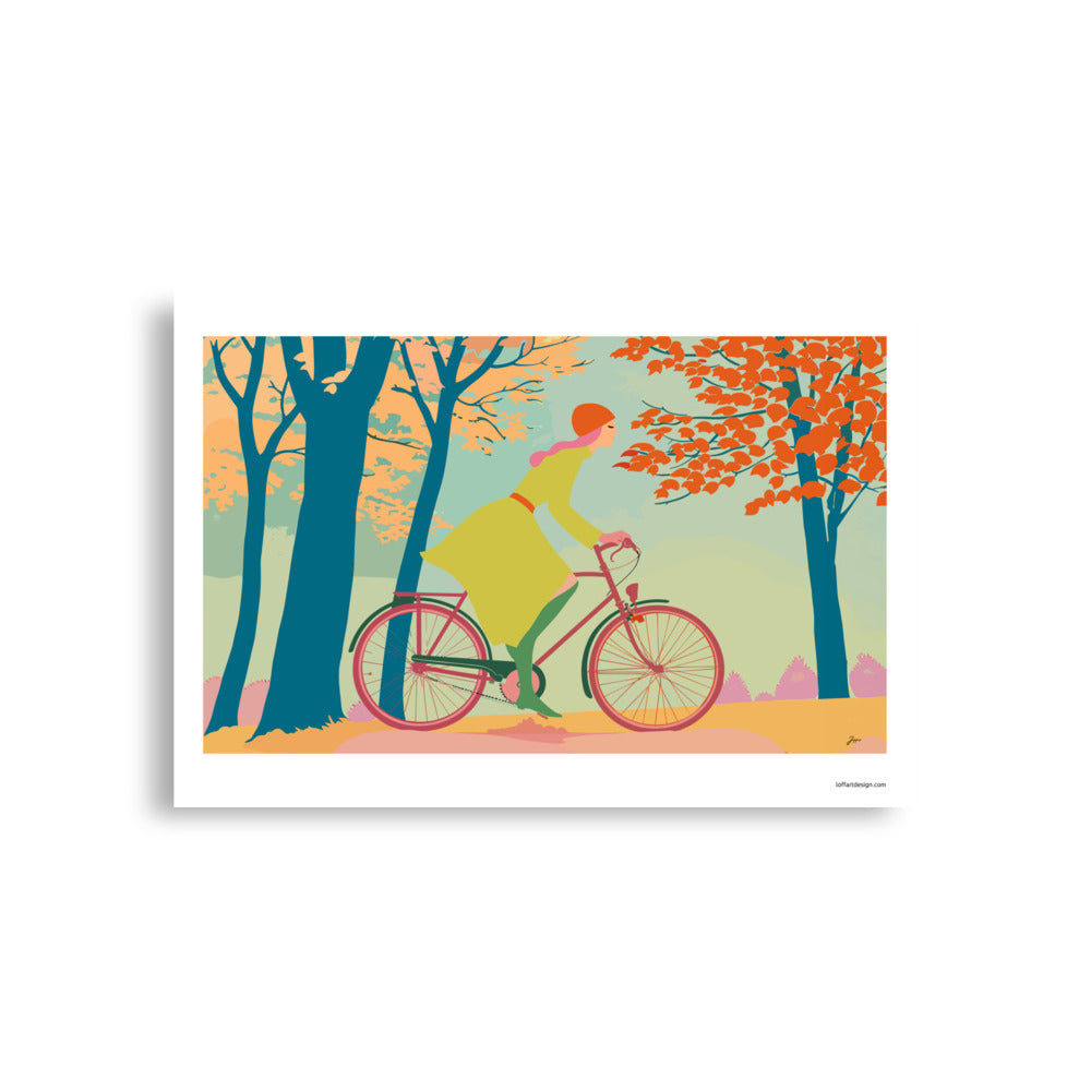 Autumn Ride Poster