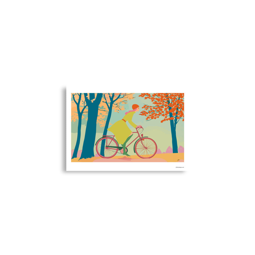 Autumn Ride Poster