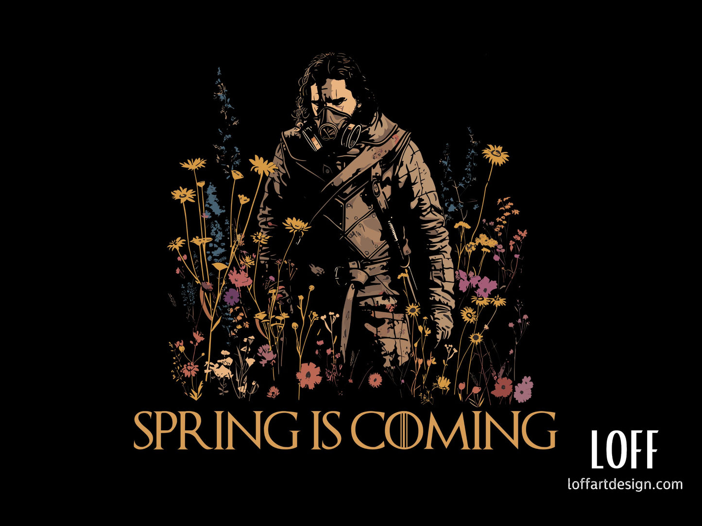 Spring is Coming Unisex Tee: A Game of Pollens!