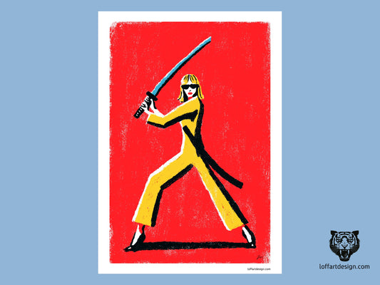 PosterKill Bill Inspired Poster