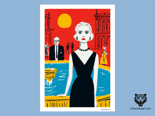 La Dolce Vita Inspired Poster