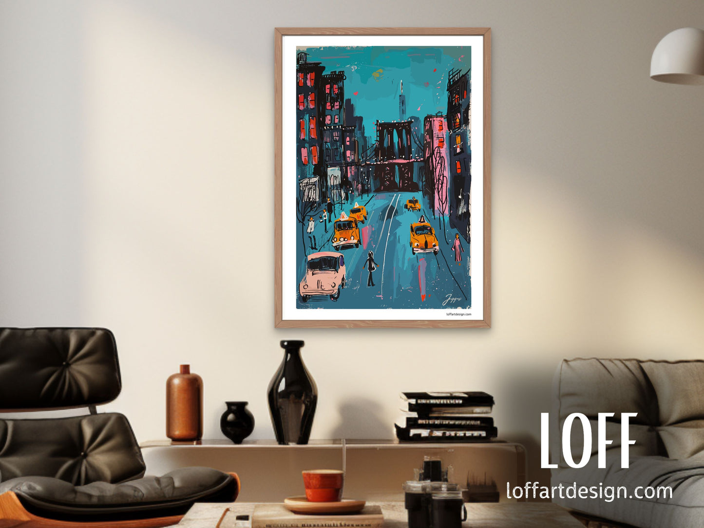 City Views NY - Poster - Original Wall Art