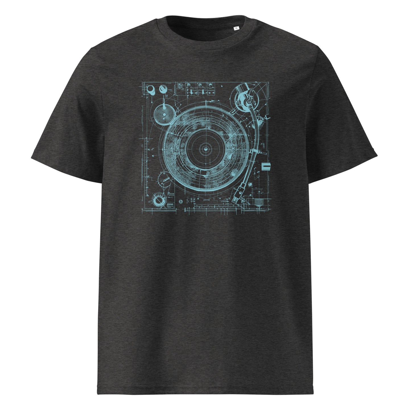 Vintage Vinyl Turntable - Unisex organic cotton t-shirt