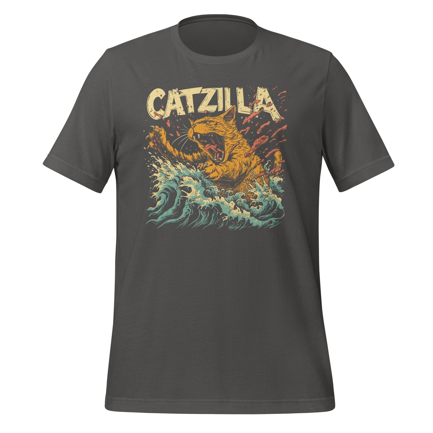 Catzilla Comics Unisex t-shirt: Wear the Feline Fury!