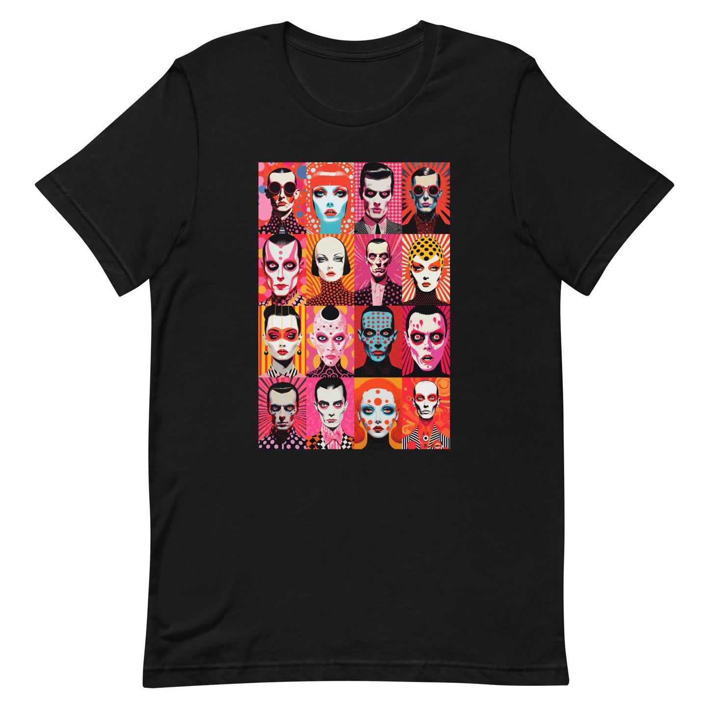 gift_idea_Unisex_t-shirt_fantasy_character_tee_art_fantasy_ popart_Colorful_modern_halloween