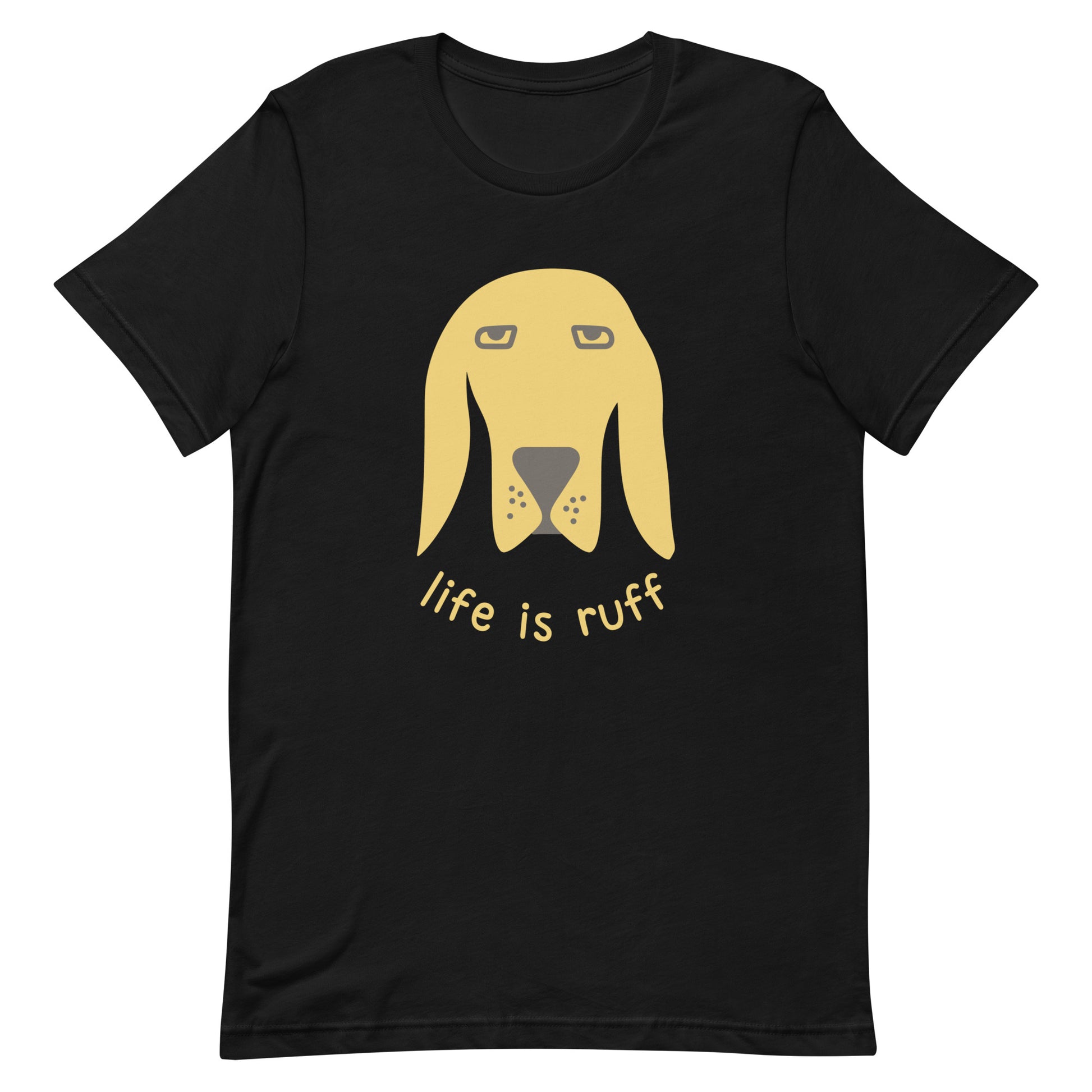 Cotton Tee, Pachy Dog, Graphic Tee, Cute Dog ,Shirt Style,,Whimsical Minimalism, Laid-Back Dog