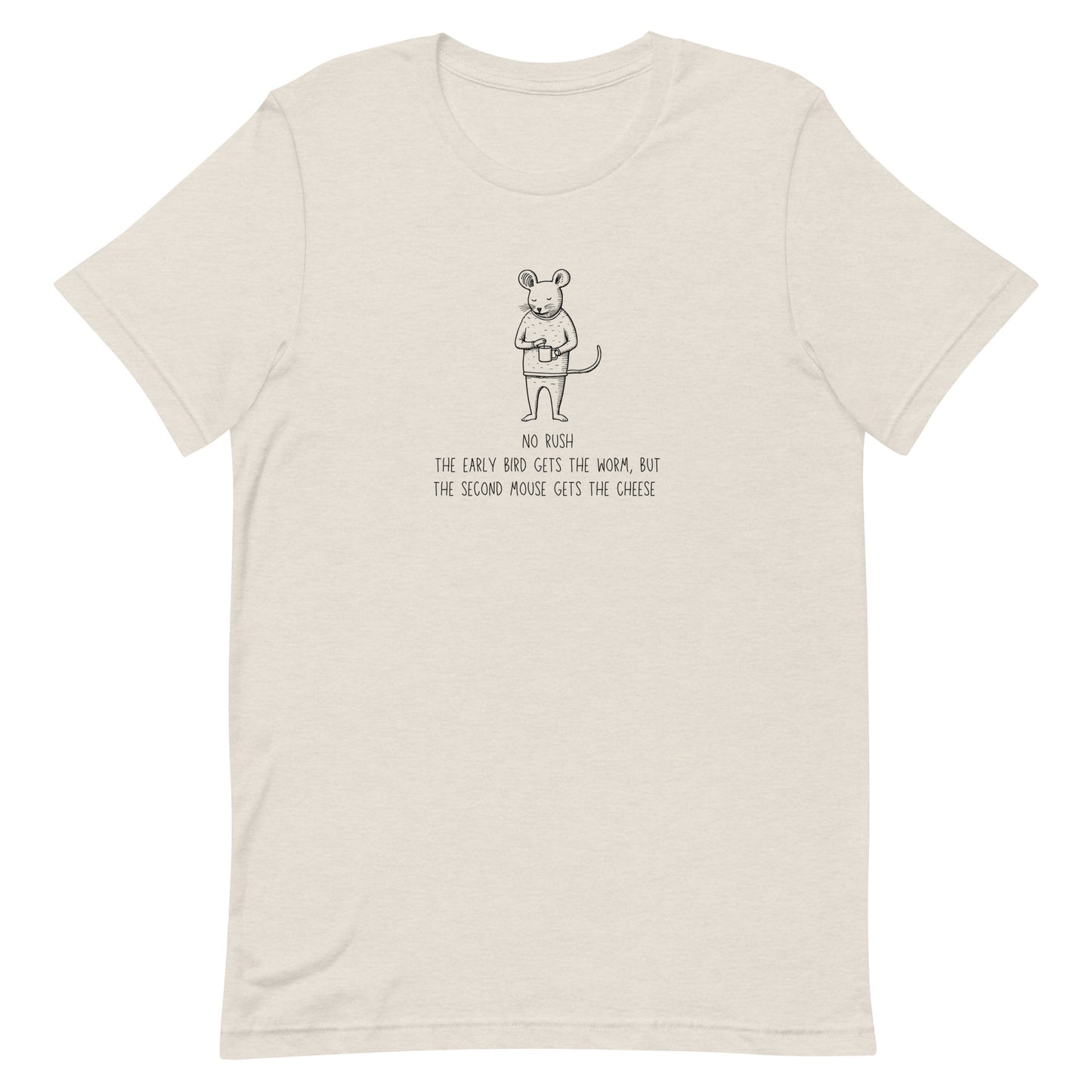 Relaxed Mouse - Unisex t-shirt - light colors