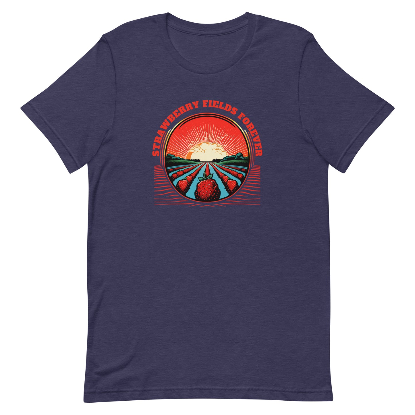 Strawberry Fields Forever- Unisex t-shirt