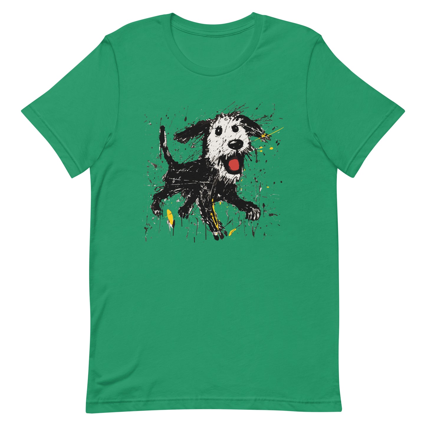 Feeling Good - happy dog - Unisex t-shirt