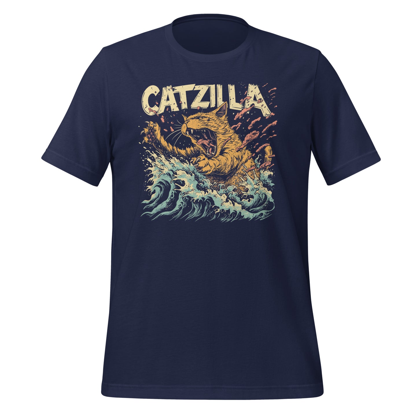 Catzilla Comics Unisex t-shirt: Wear the Feline Fury!