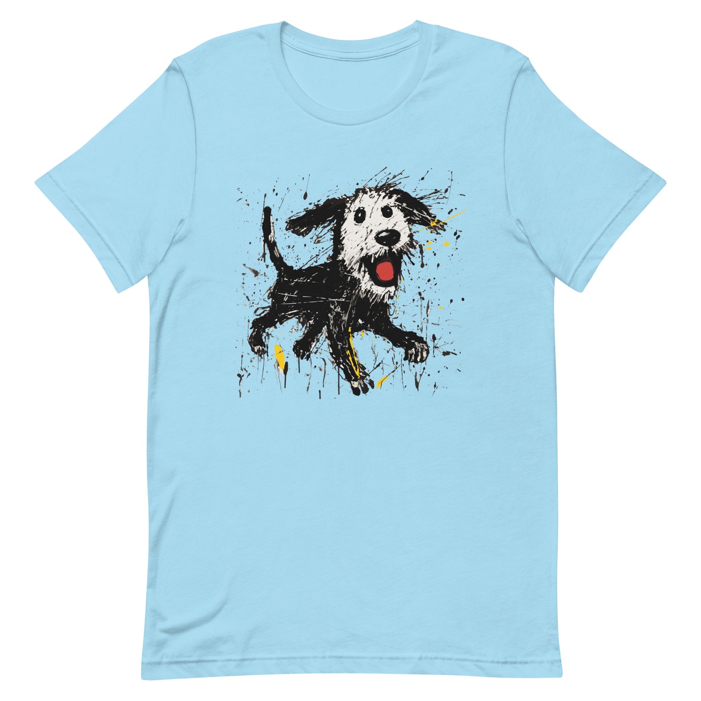 Feeling Good - happy dog - Unisex t-shirt