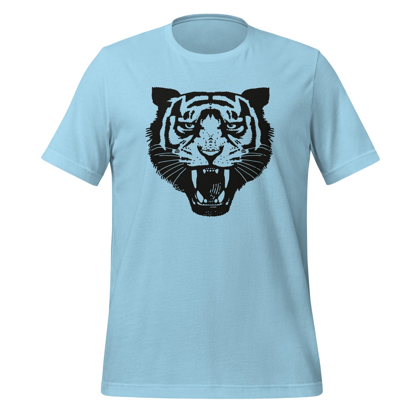 Fierce Tiger - Monochrom Unisex t-shirt