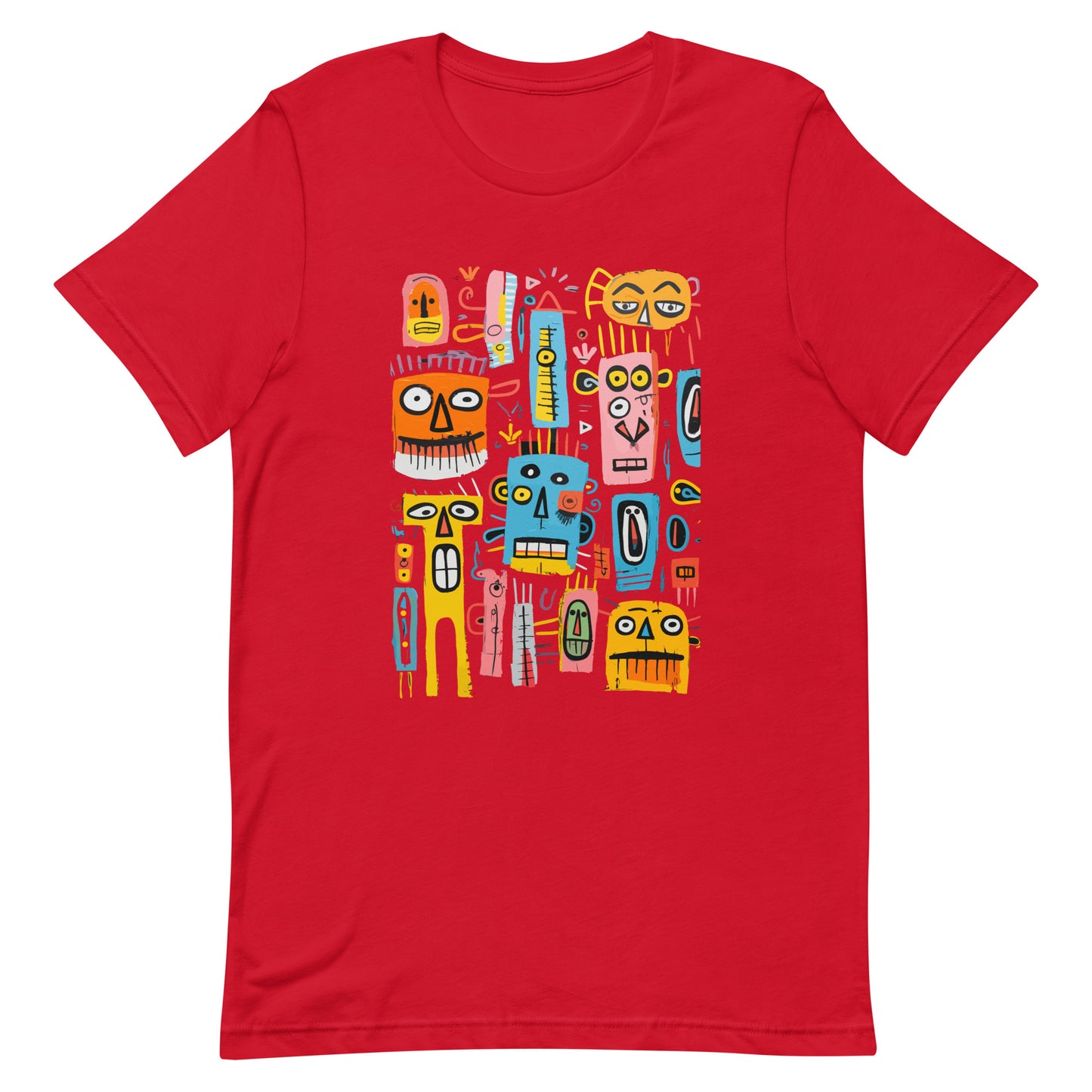 Give a Smile - abstract art - Unisex t-shirt