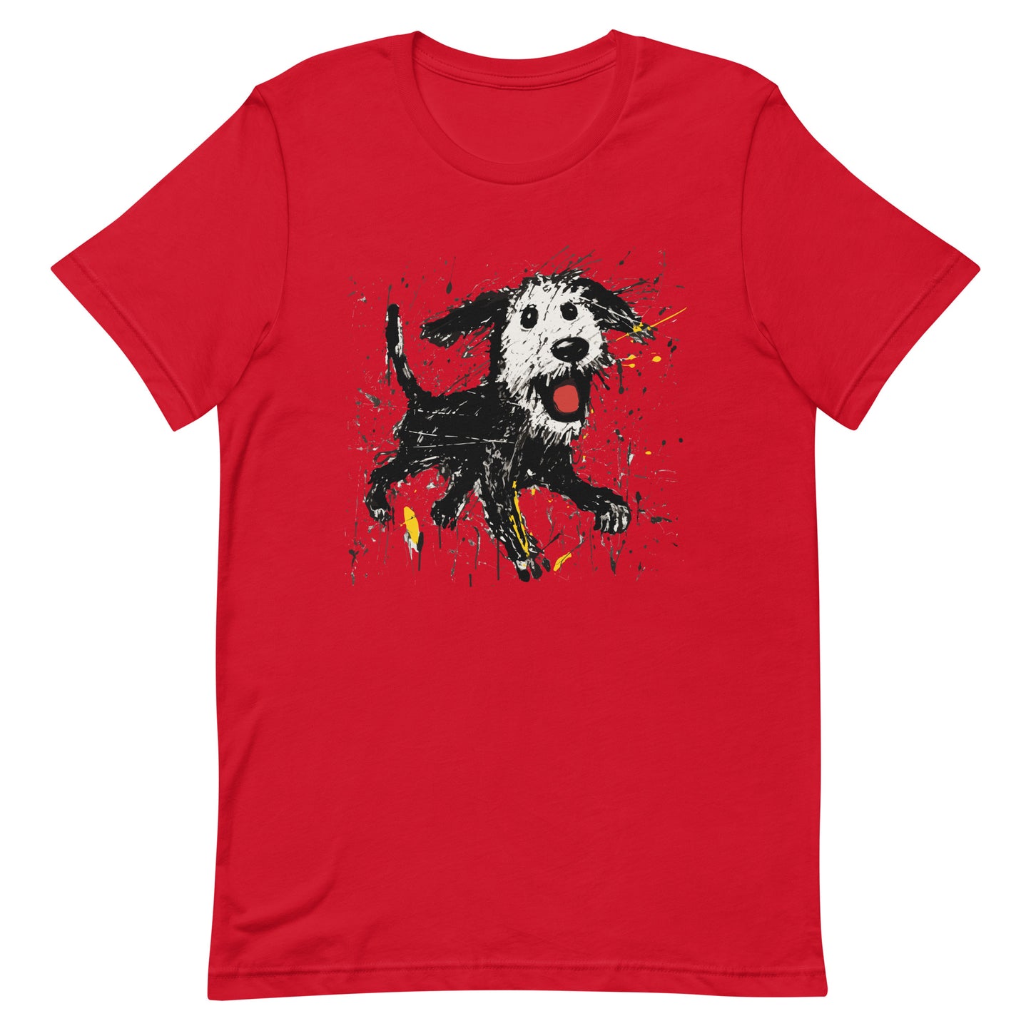 Feeling Good - happy dog - Unisex t-shirt