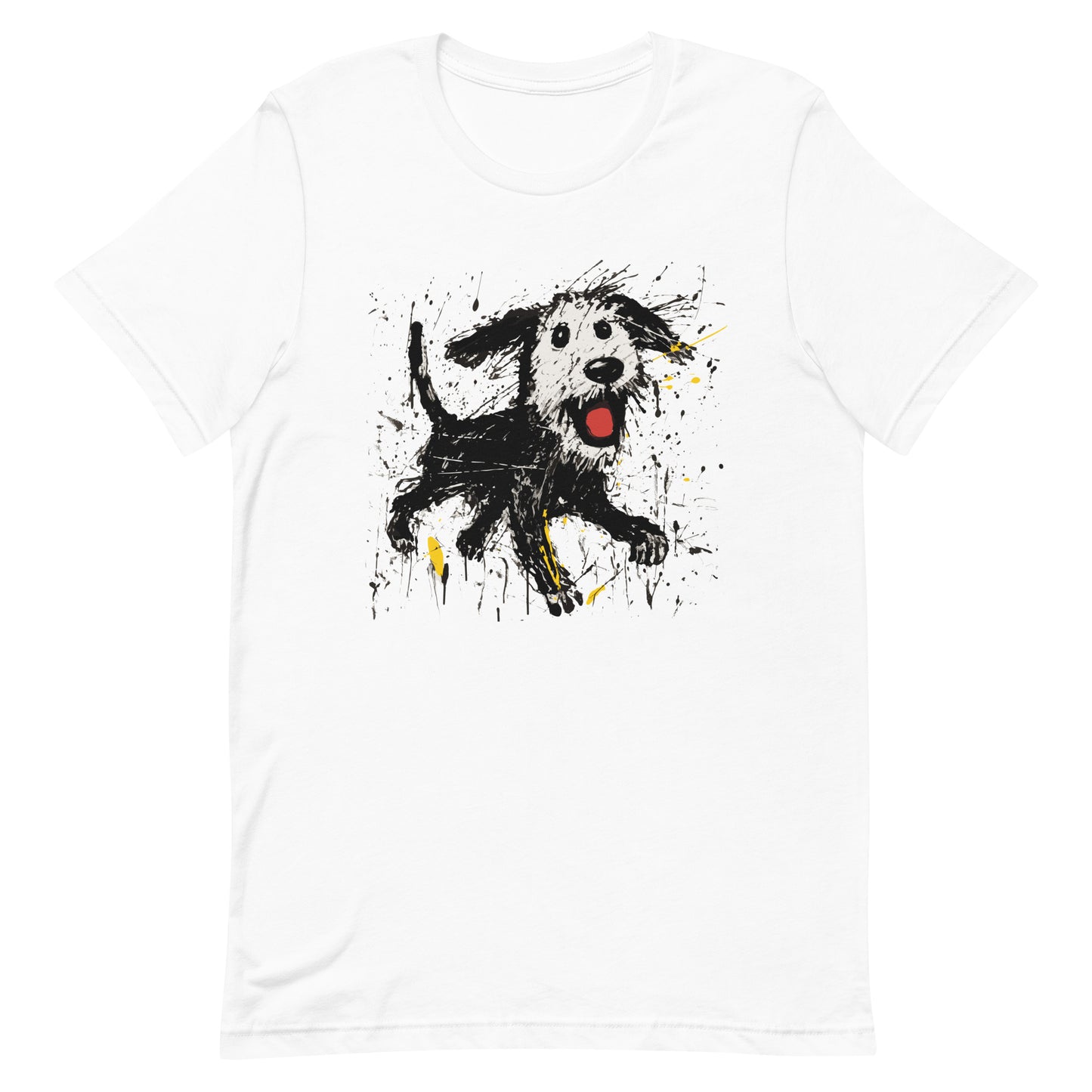 Feeling Good - happy dog - Unisex t-shirt