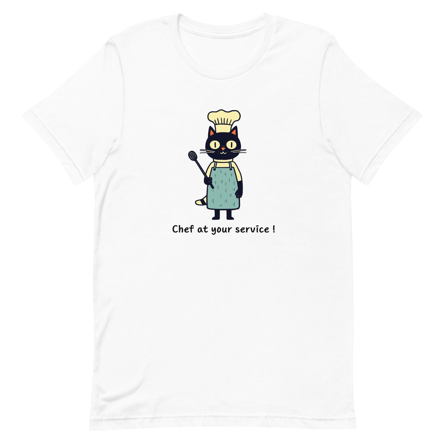 Chef at your service Unisex t-shirt