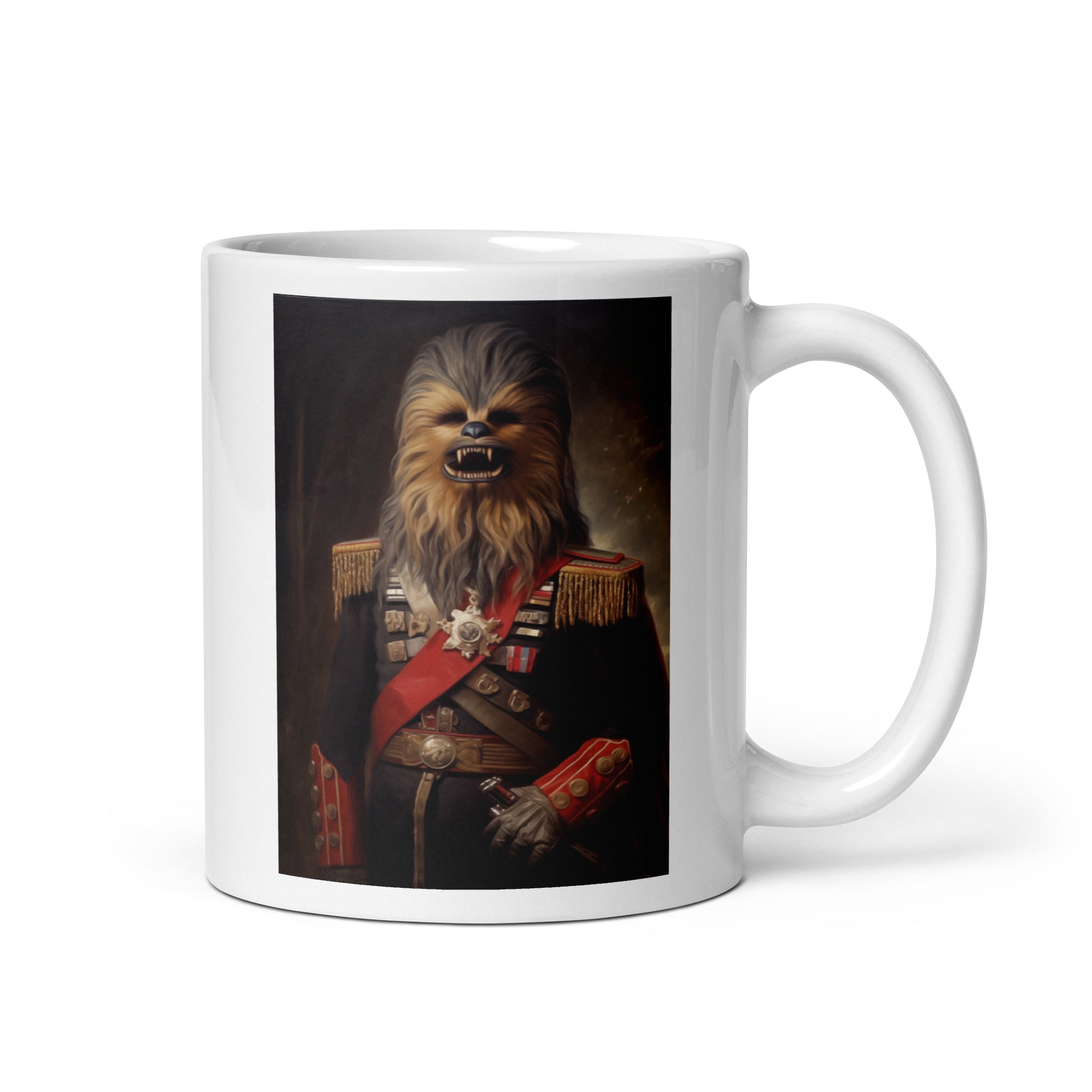 Chewbacca, Star Wars, poster, geek, vintage, mug