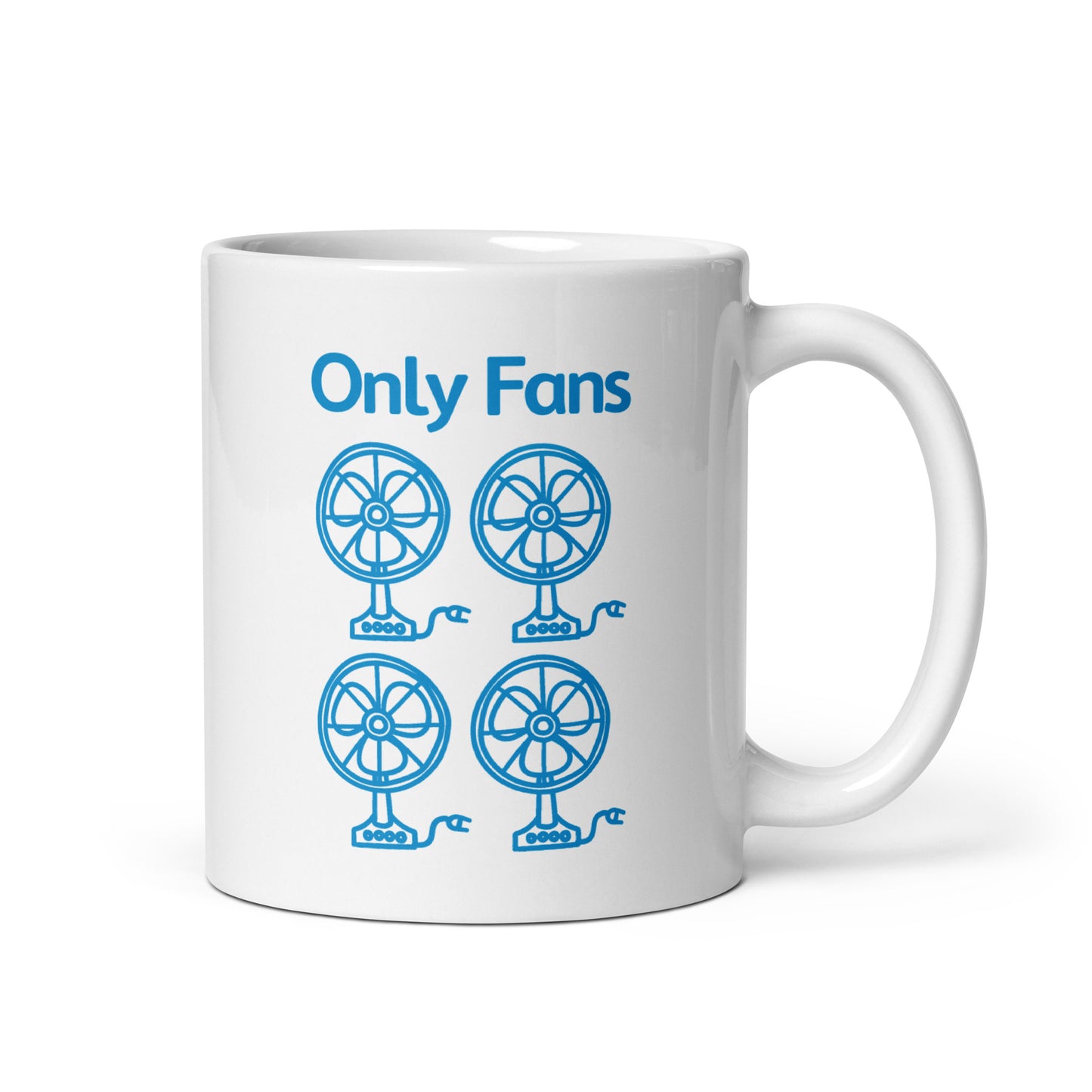 Only Fans Mug | Funny Parody Design | Ceramic Coffee Mug | Perfect Gift for Mom | 