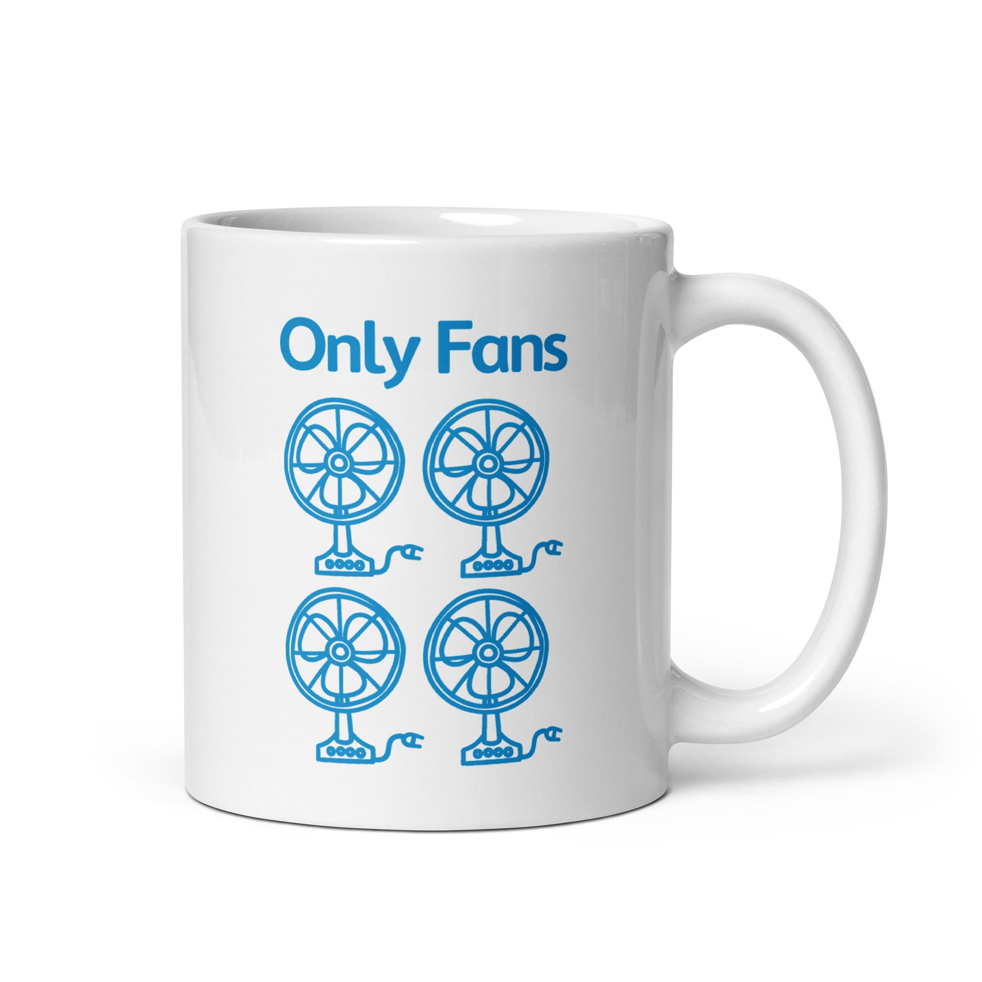 Only Fans Mug | Funny Parody Design | Ceramic Coffee Mug | Perfect Gift for Mom | 