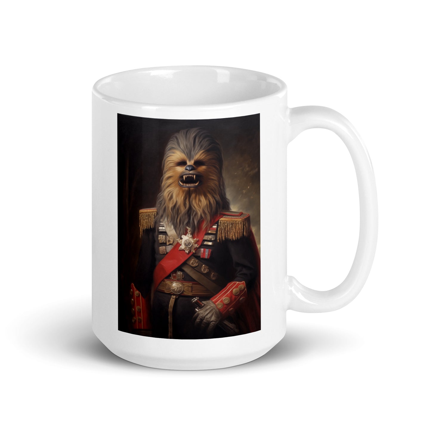 General Chew - White glossy mug