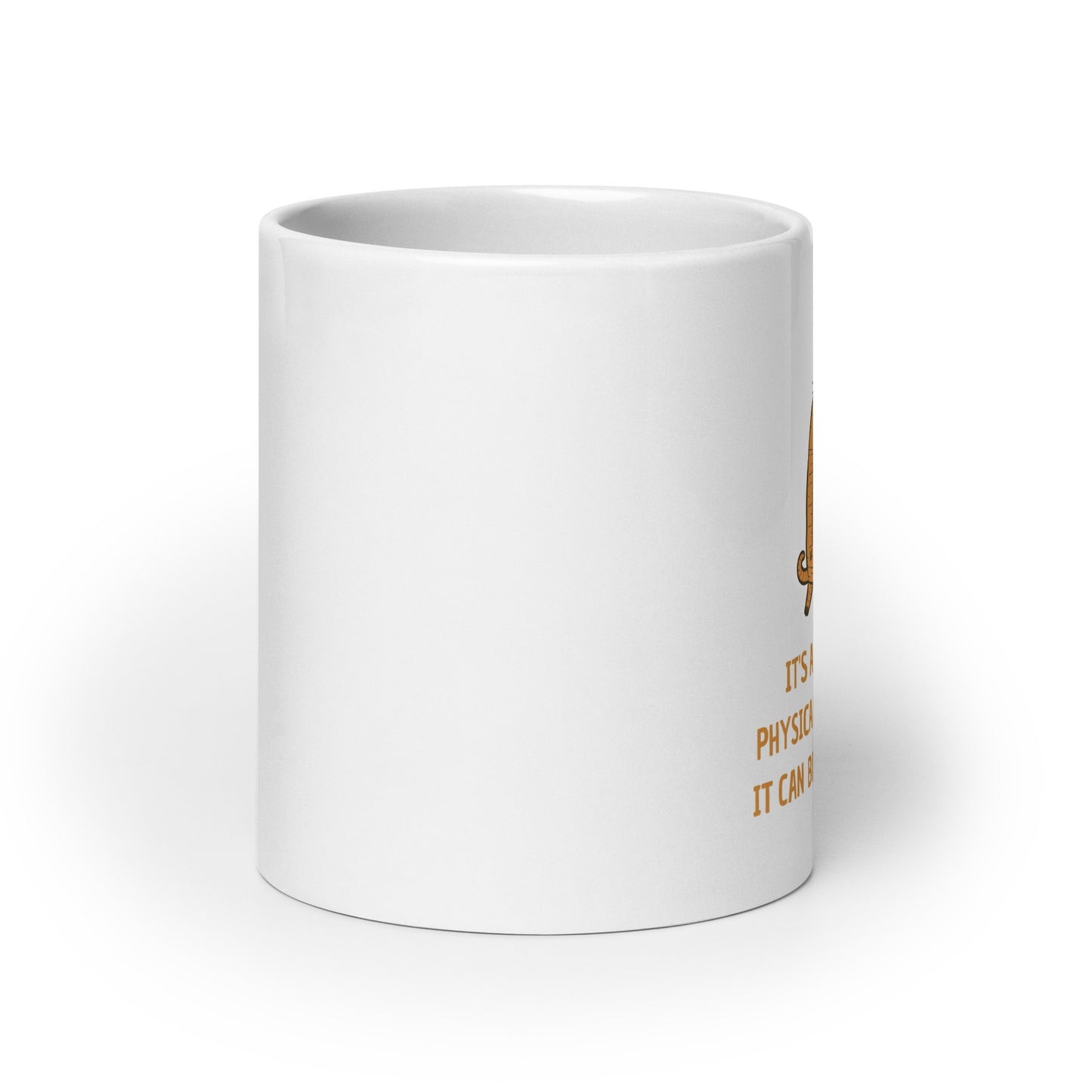 Lazy Days - White glossy mug