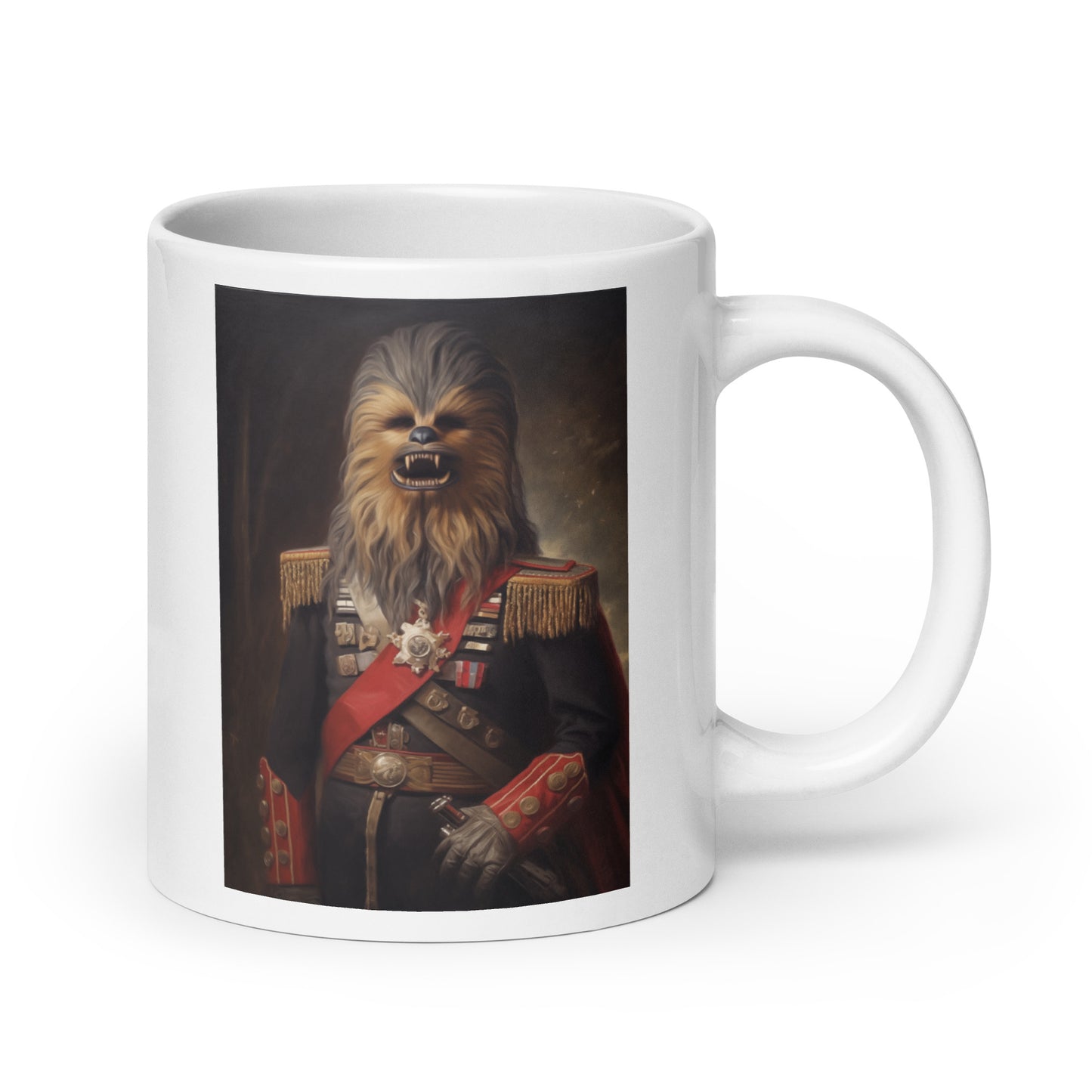 General Chew - White glossy mug