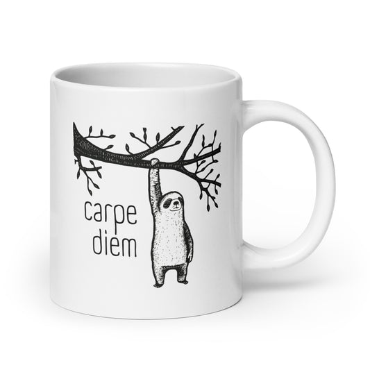 Irony Sloth mug,Gift Idea,minimalist, mug, Gift for Him or Her, coffee ,tea