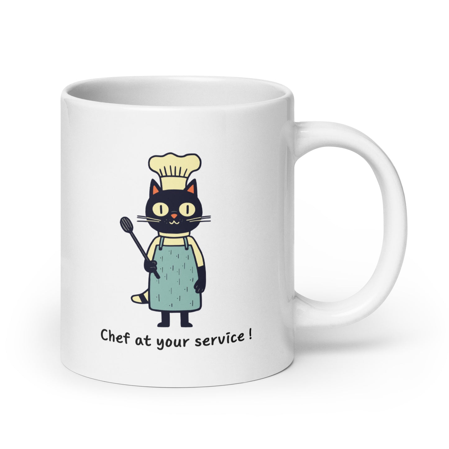 Culinary,Cat,Art,mug,Cooking illustration,Foodie,Gift Idea for Culinary Enthusiast