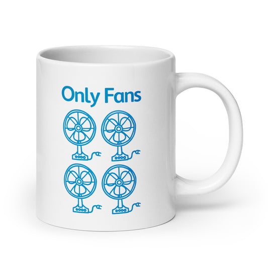 Only Fans Mug | Funny Parody Design | Ceramic Coffee Mug | Perfect Gift for Mom | 